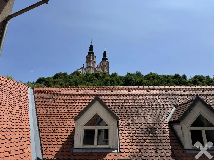 Blick auf die Basilika