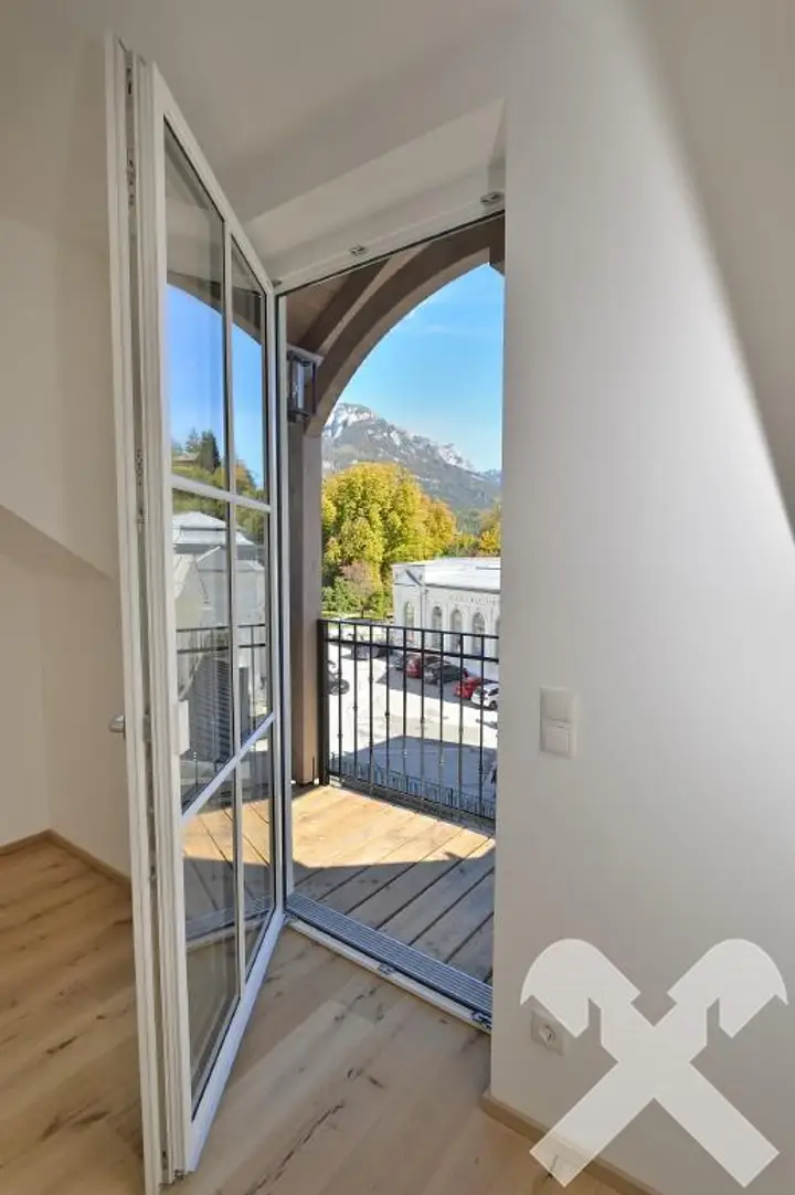Zugang zu Balkon