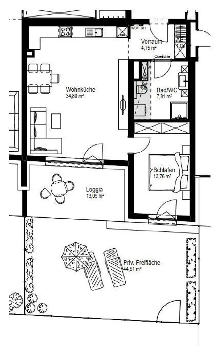 Wohnung C2/3/EG