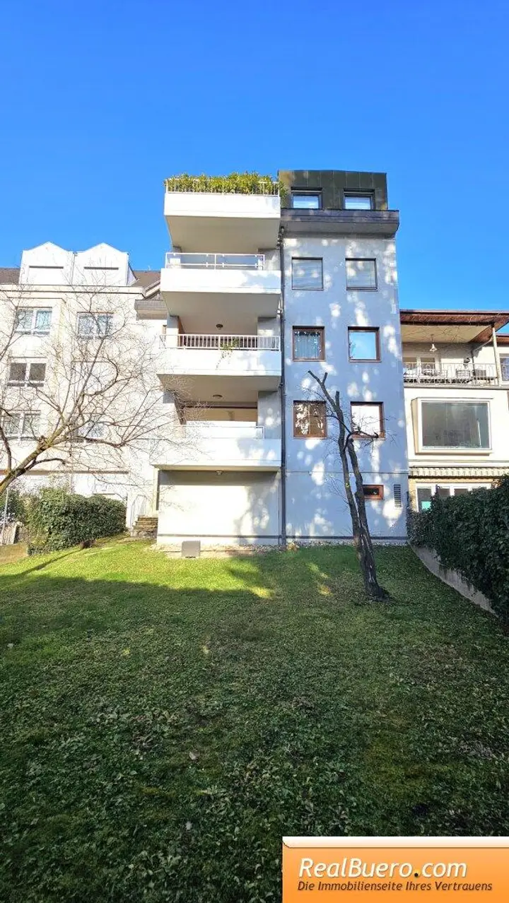 Gartenansicht Haus