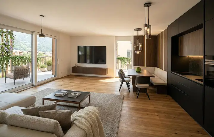 KI_Aschau_C2.06_Wohnzimmer_Kueche