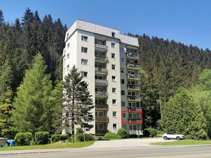 Ansicht Parkplatz