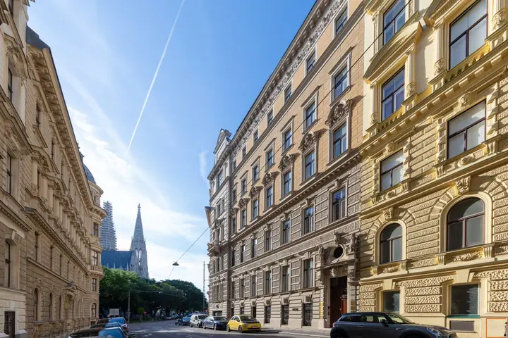 Fassade und Votivkirche