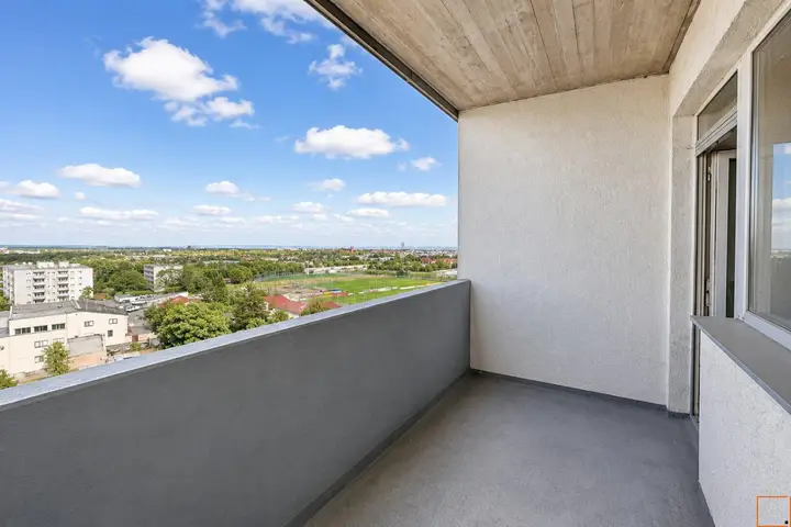 Loggia aus einer zweiten Perspektive