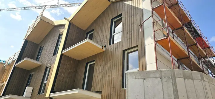 Holzfassade