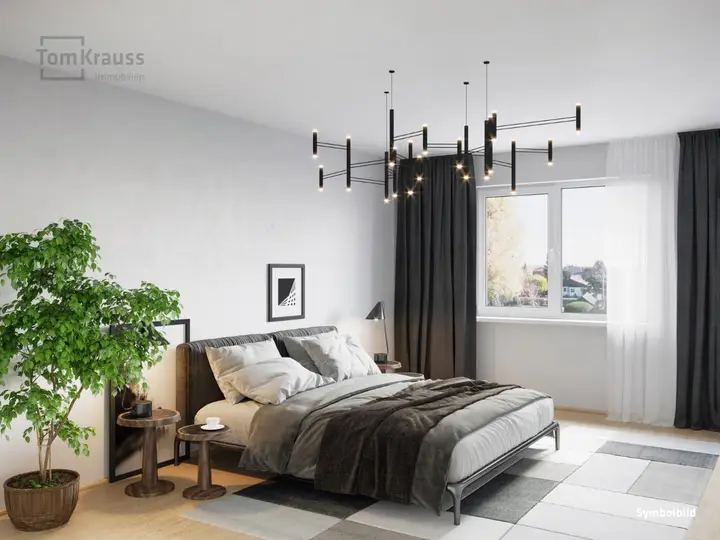 Schlafzimmer Symbolbild