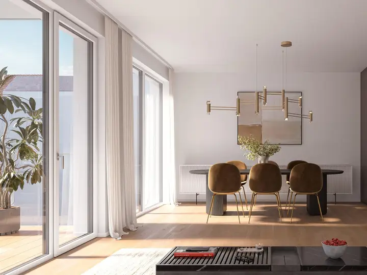 Wohnraum mit Terrasse
