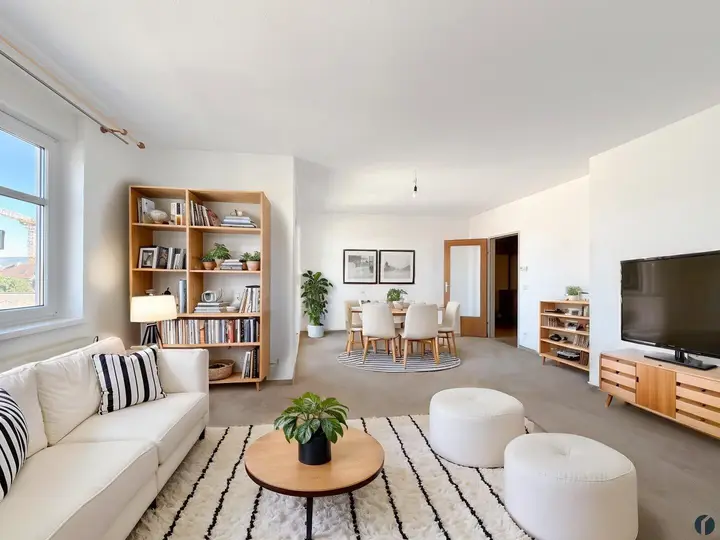 Einrichtungsbeispiel Wohnzimmer