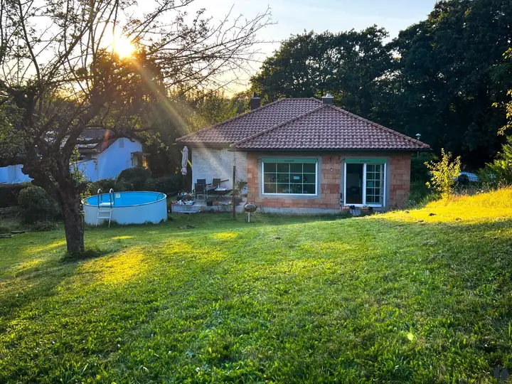 Gartenansicht vom Haus