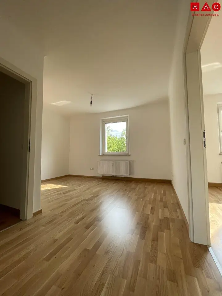 Blick ins Wohnzimmer
