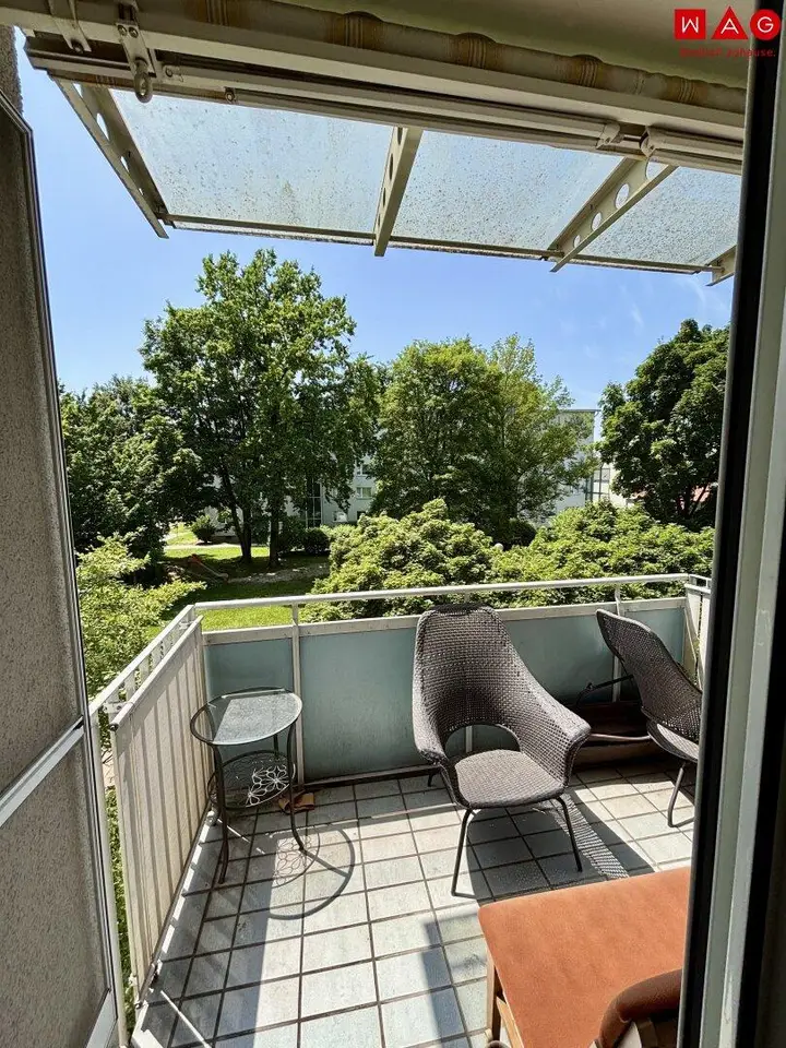 Loggia mit Ausblick