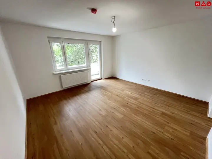 Wohnzimmer mit Balkon