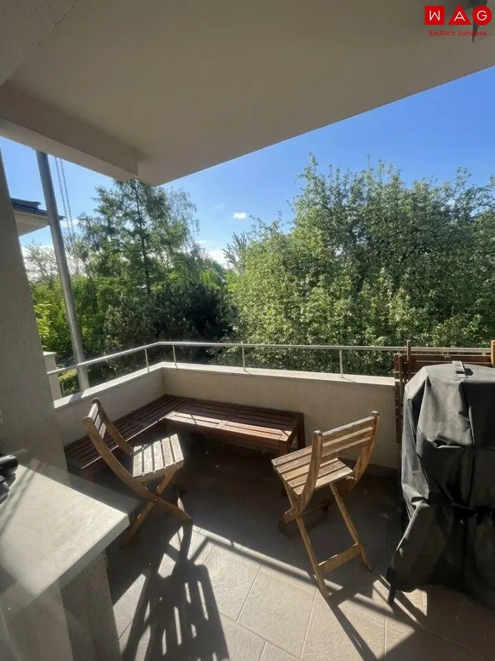 Balkon mit Aussicht