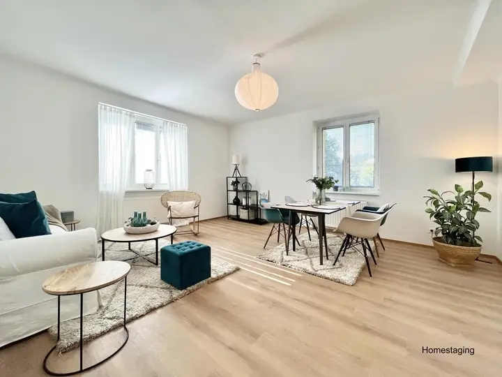 Homestaging Wohnzimmer