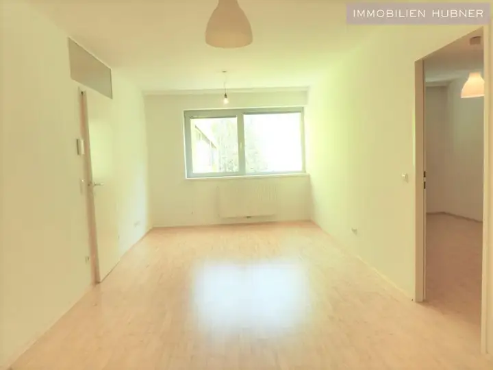 großzügiges Wohnzimmer (zum grünen Innenhof)