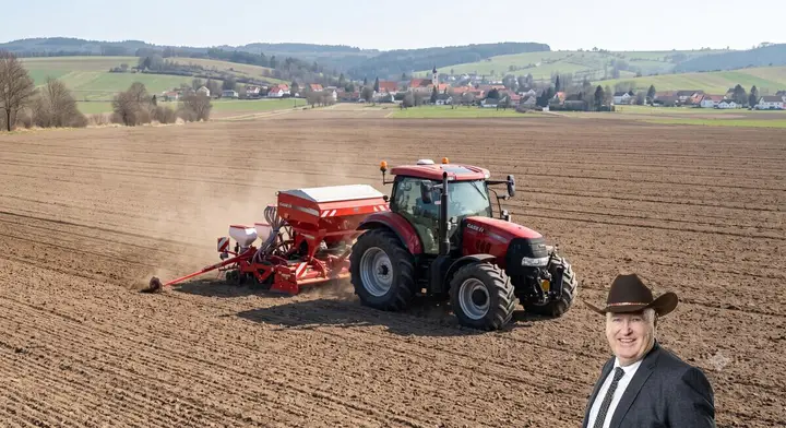 Präzisionsaussaat im Frühling