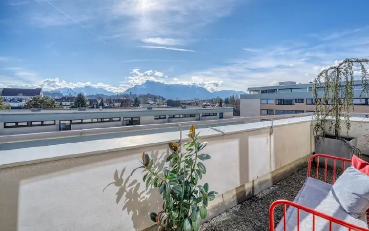 Maisonette-Salzburg-Itzling-Balkon