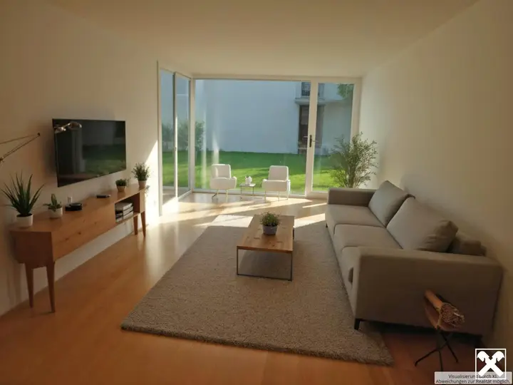 Wohnzimmer (KI generiert)