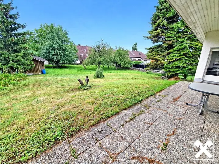 Terrasse und Garten