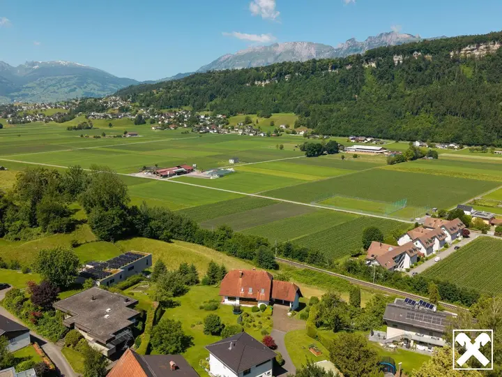Drohnenansicht Richtung Süd/Westen