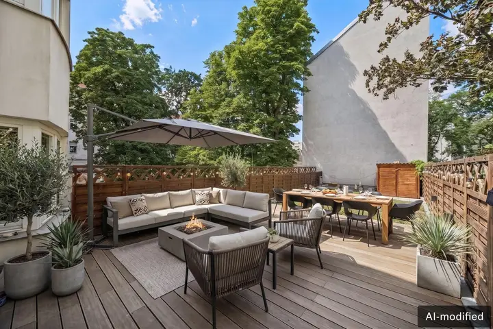 [KI-generiertes Foto] Terrasse