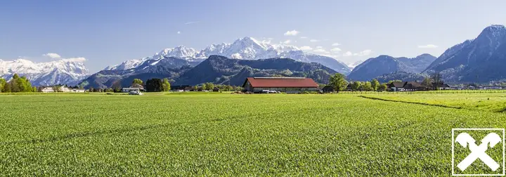Ausblick zum Untersberg