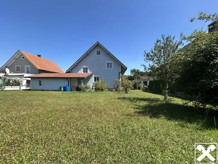 Garten Haus Rückseite