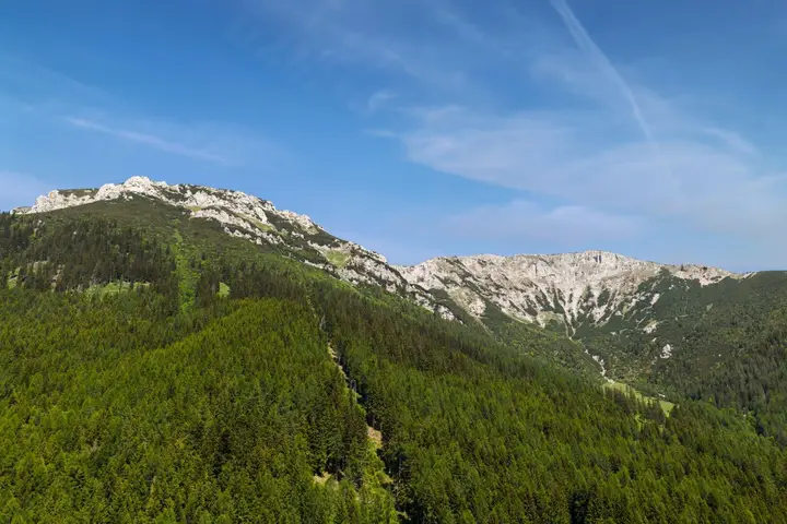 Blick zur Heukuppe