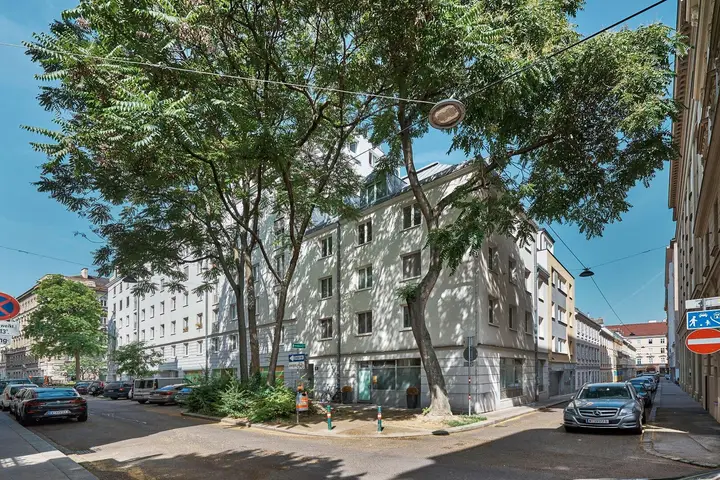 Hausansicht Schäffergasse/Freundgasse