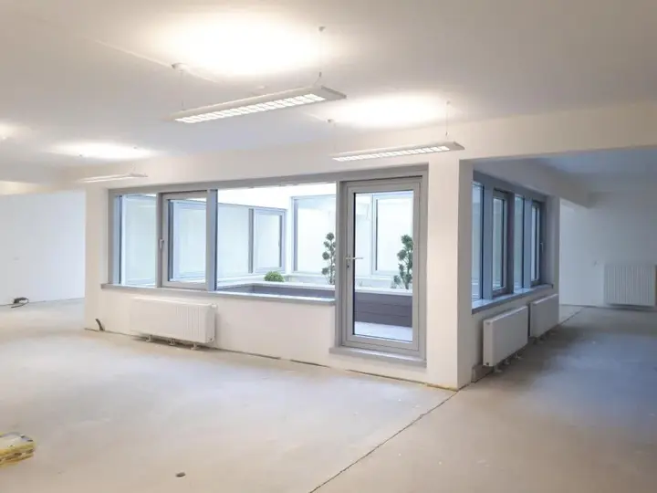 Bürofläche mit Atrium