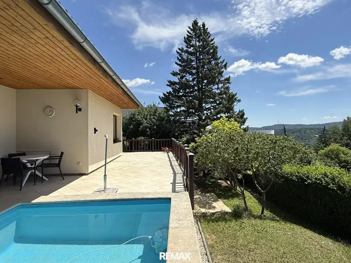 Terrasse mit Panorama