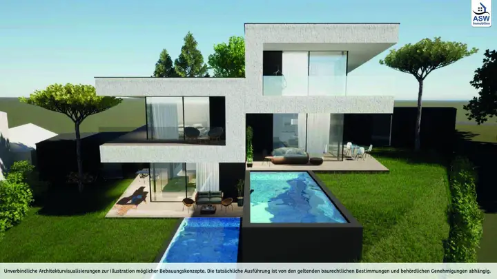 Unverbindliche Architekturvisualisierung DH