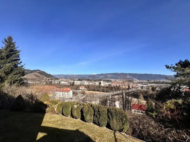 Ausblick vom Haus