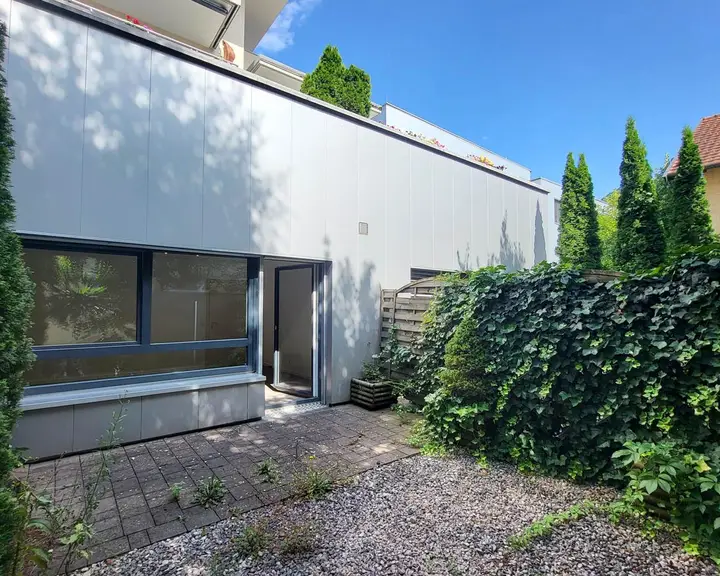 Büro mit Garten