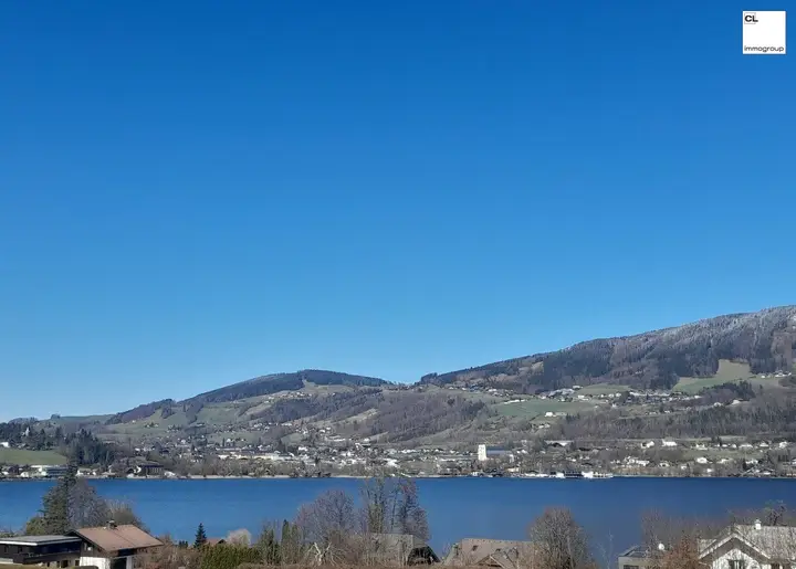 Beeindruckende Aussicht auf den Mondsee