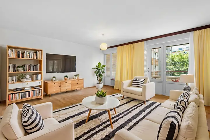 Wohnzimmer Beispiel AI