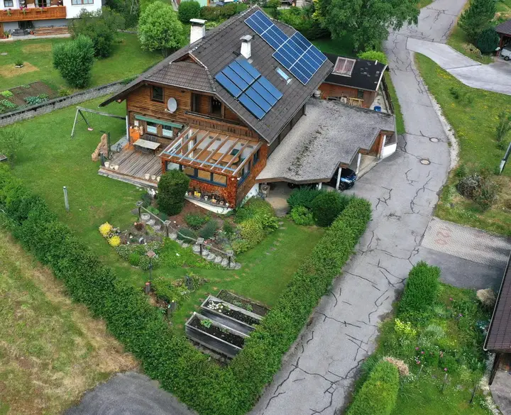 Garten Luftbild