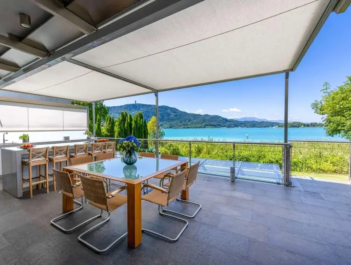 Poertschach_Exklusives Wohnen in einzigartiger Naturruhelage_Terrasse