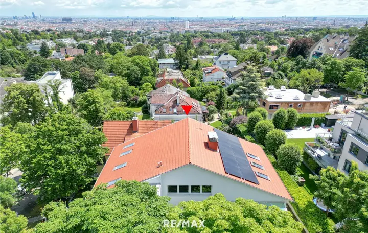 Villa und Aussicht