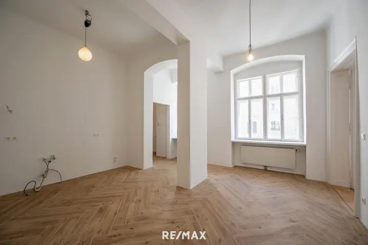 Wohnbereich | Platz für eine schöne Küche