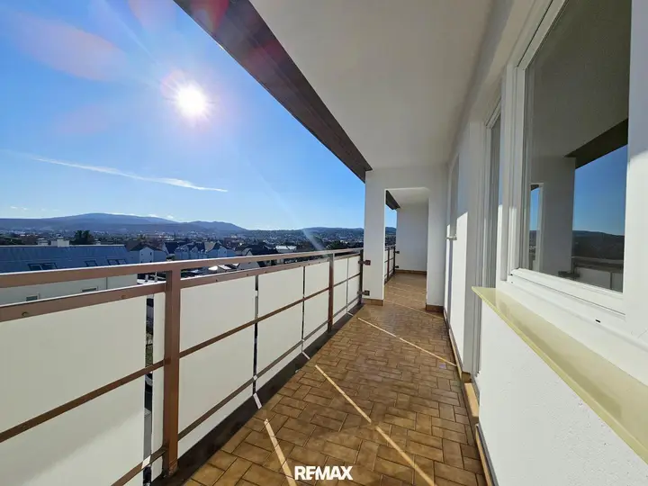 Große Loggia mit Blick