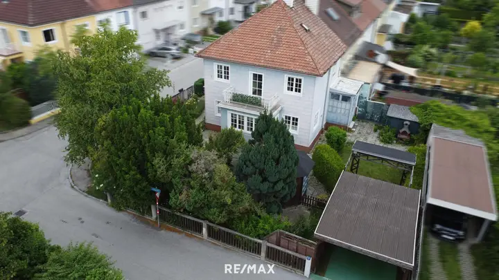 Haus Seitenansicht