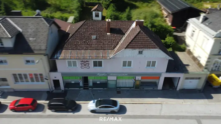 Luftbild Straßenansicht