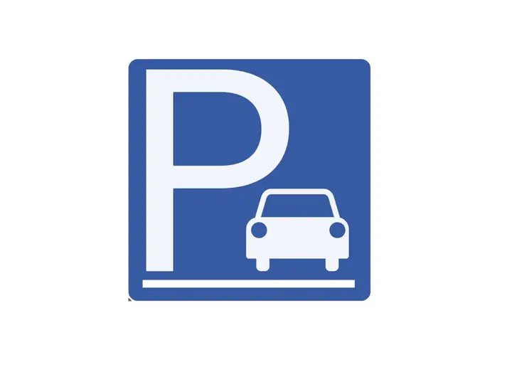 Parkplatz Schild