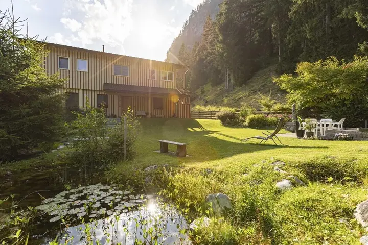 Garten mit Biotop