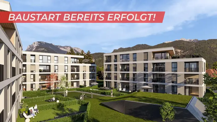 BAUSTART BEREITS ERFOLGT