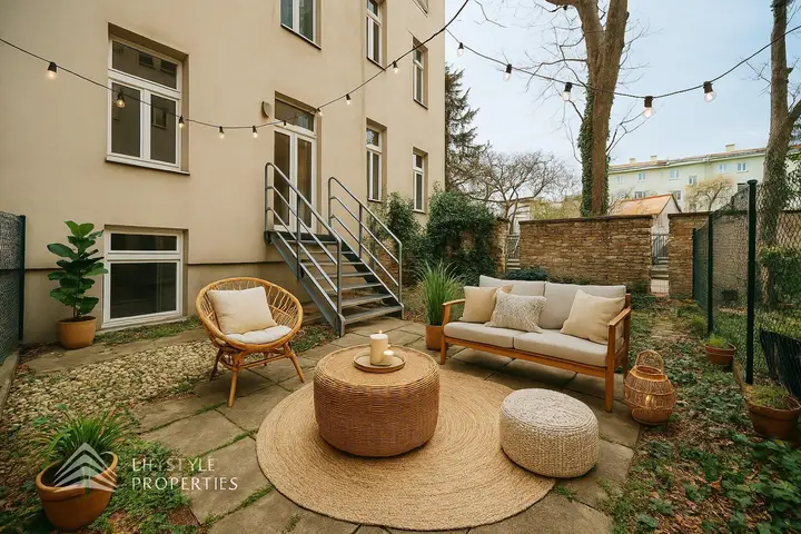 Helle 2-Zimmer Gartenwohnung mit bester Anbindung zum Stephansplatz by Lifestyle Properties GmbH