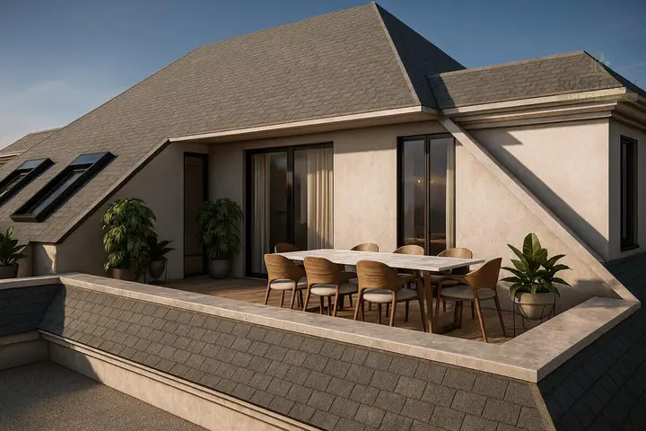 Dachterrasse