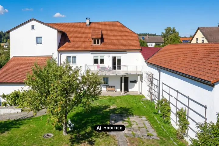 Drohnenaufnahme mit KI erstellt