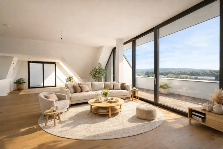 Visualisierung Wohnzimmer